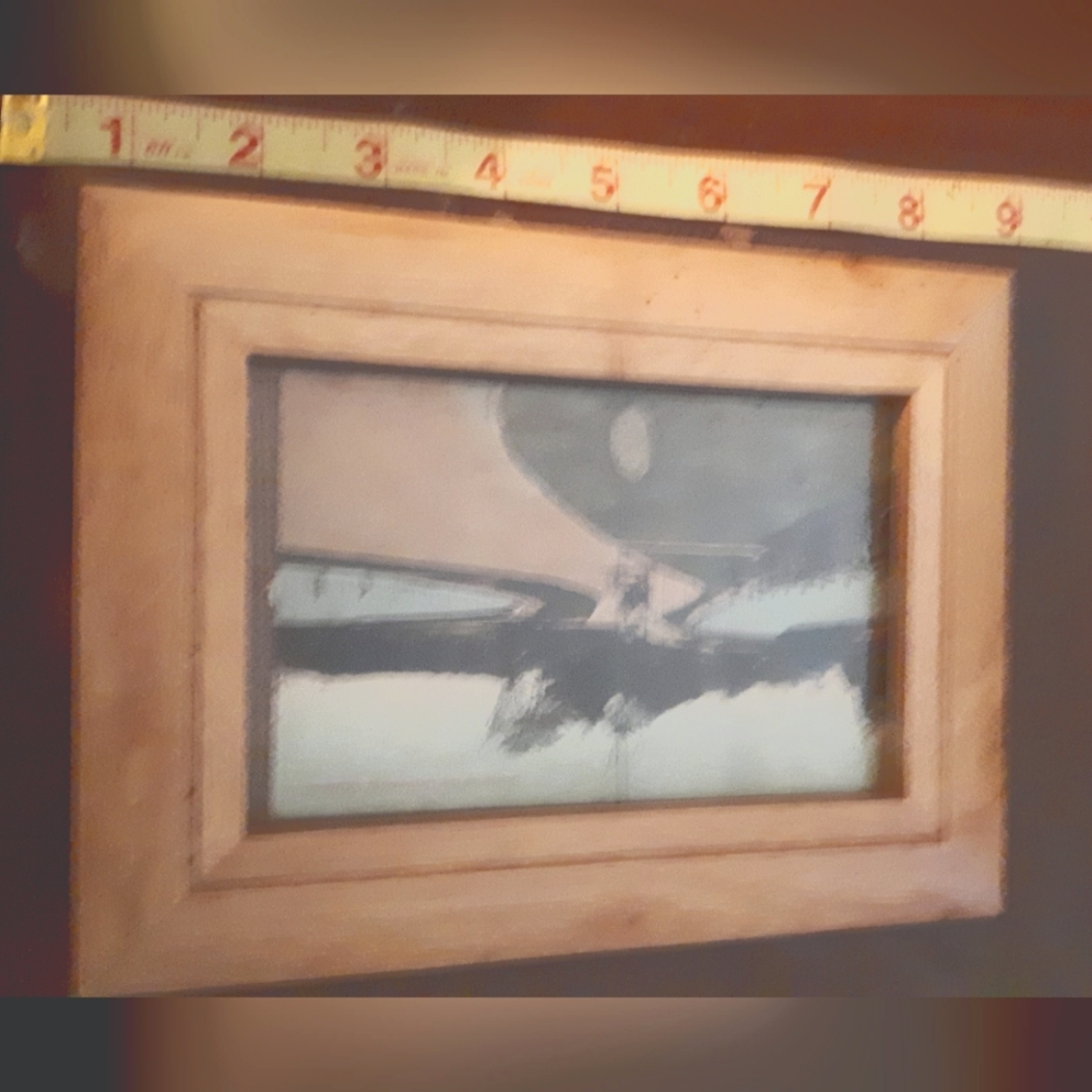 Wooden picture frame
